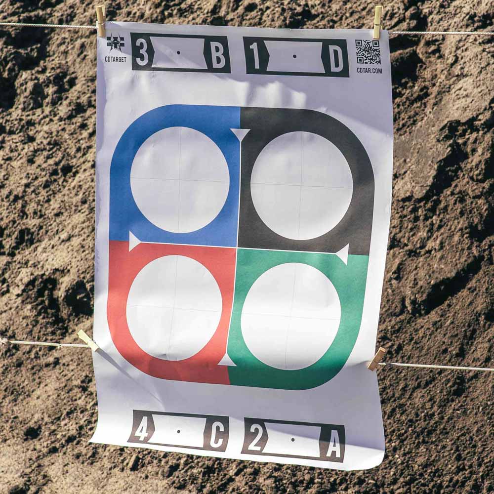 FOCUS ONE - 10 targets (anti-reflect)