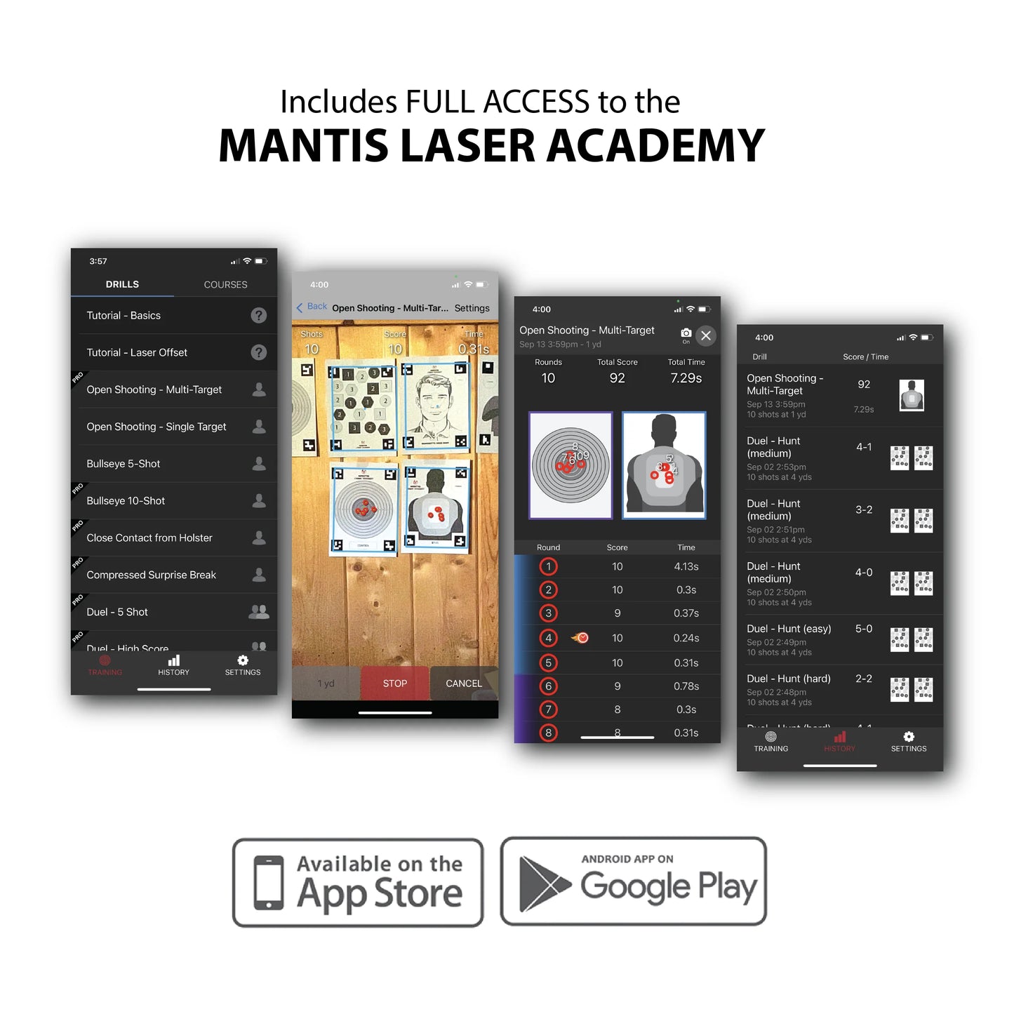 LASER ACADEMY TRAINING KIT - PORTABLE - 9mm