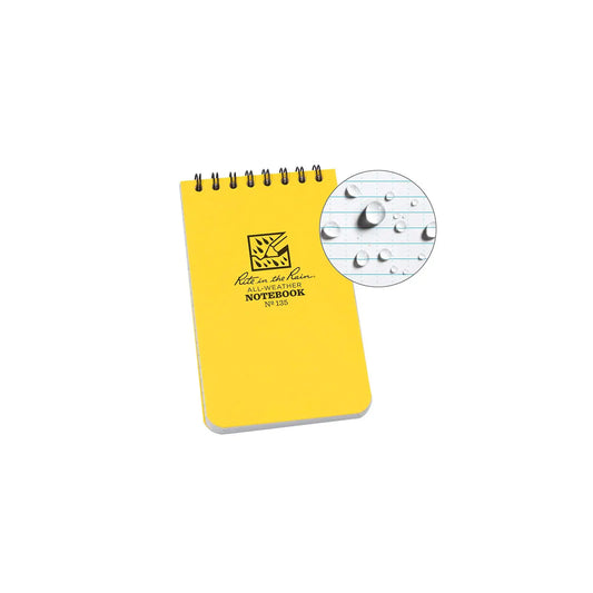 Top Spiral Notebook 3x5"