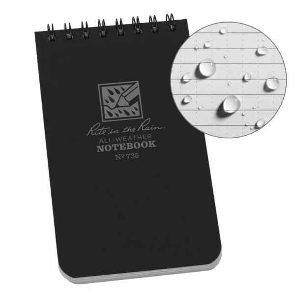 Top Spiral Notebook 3x5"