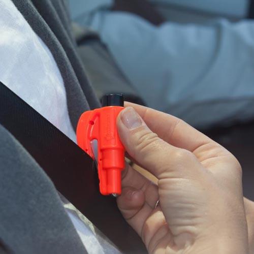 resqme The Original Keychain Car Escape Tool, Seatbelt Cutter