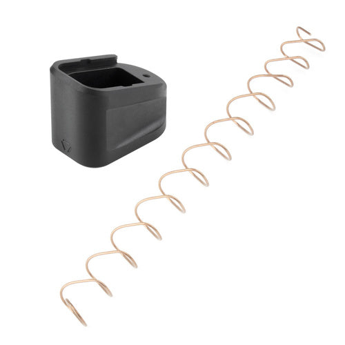 EXTENDED MAGAZINE PLATE FOR GLOCK G17 / G22 - 9 mm / .40 cal