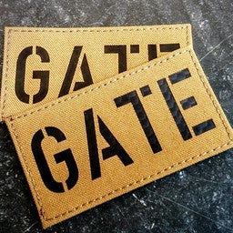 IR LASER CUT CALL SIGN PATCH
